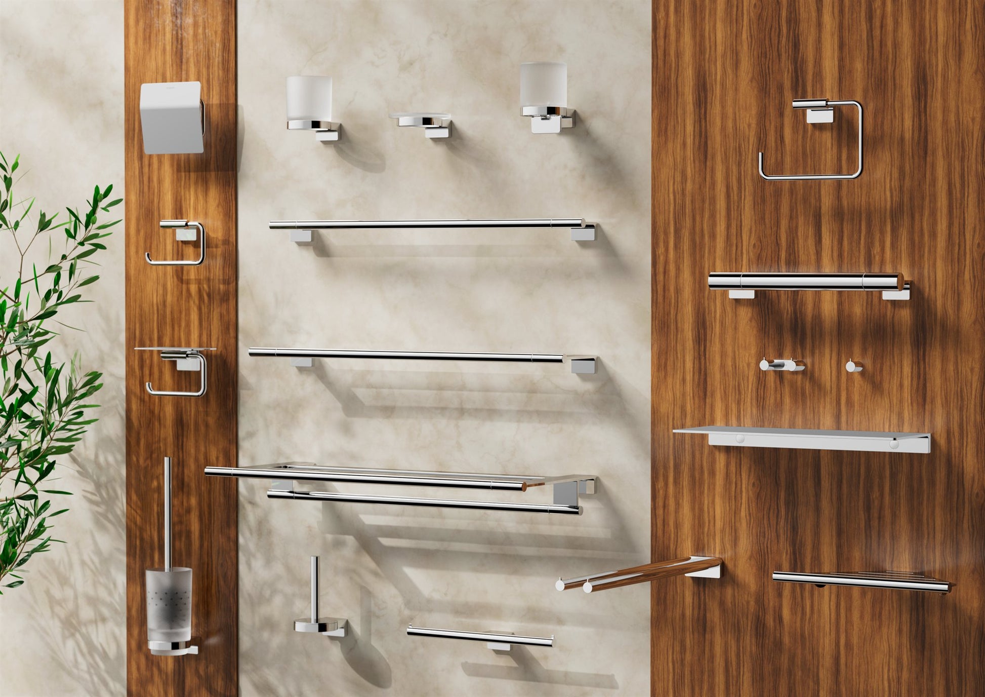 UCHWYT NA PAPIER  ADDSTORIS S OD HANSGROHE 41783000