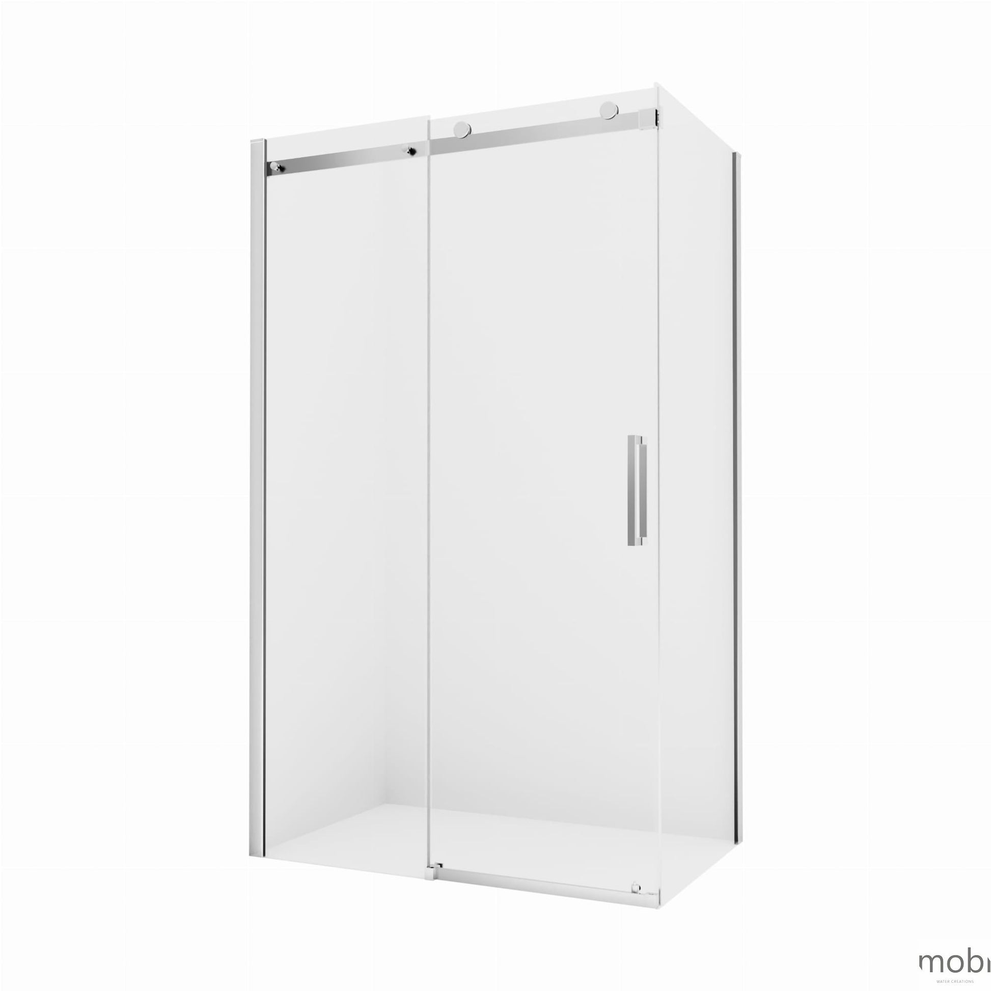 KABINA PRYSZNICOWA PRZESUWNA  CHROME OD MOBI
