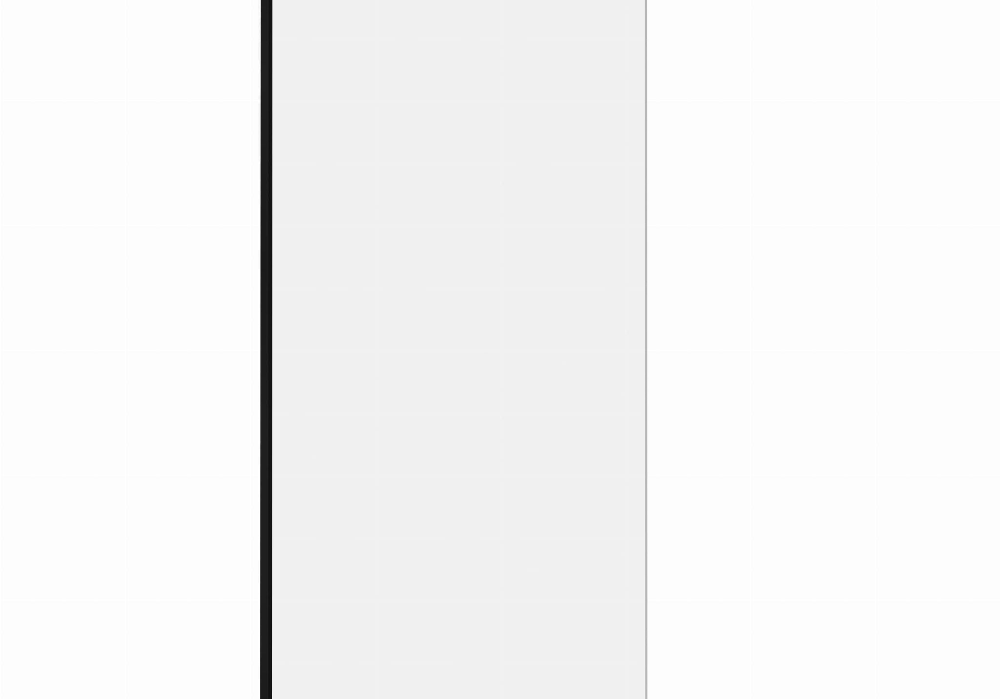 KABINA PRYSZNICOWA WALK-IN  BLACK OD MOBI WKIN90BK