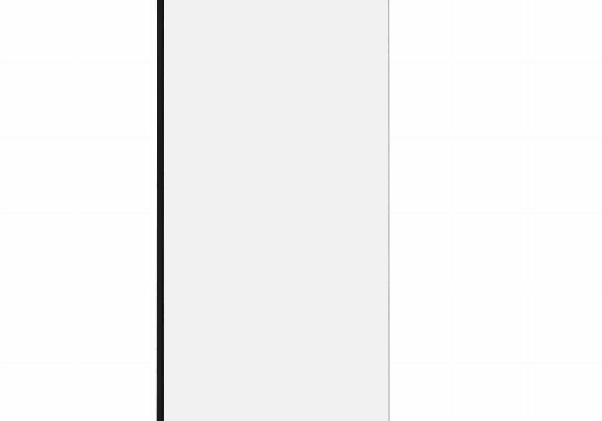 KABINA PRYSZNICOWA WALK-IN  BLACK OD MOBI WKIN120BK