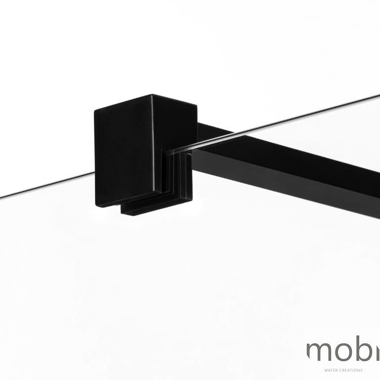 KABINA PRYSZNICOWA UCHYLNA AVENUE BLACK OD MOBI
