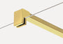 KABINA PRYSZNICOWA WALK-IN  GOLD BRUSHED OD MOBI WKIN90BG