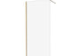 KABINA PRYSZNICOWA WALK-IN  GOLD BRUSHED OD MOBI WKIN100BG