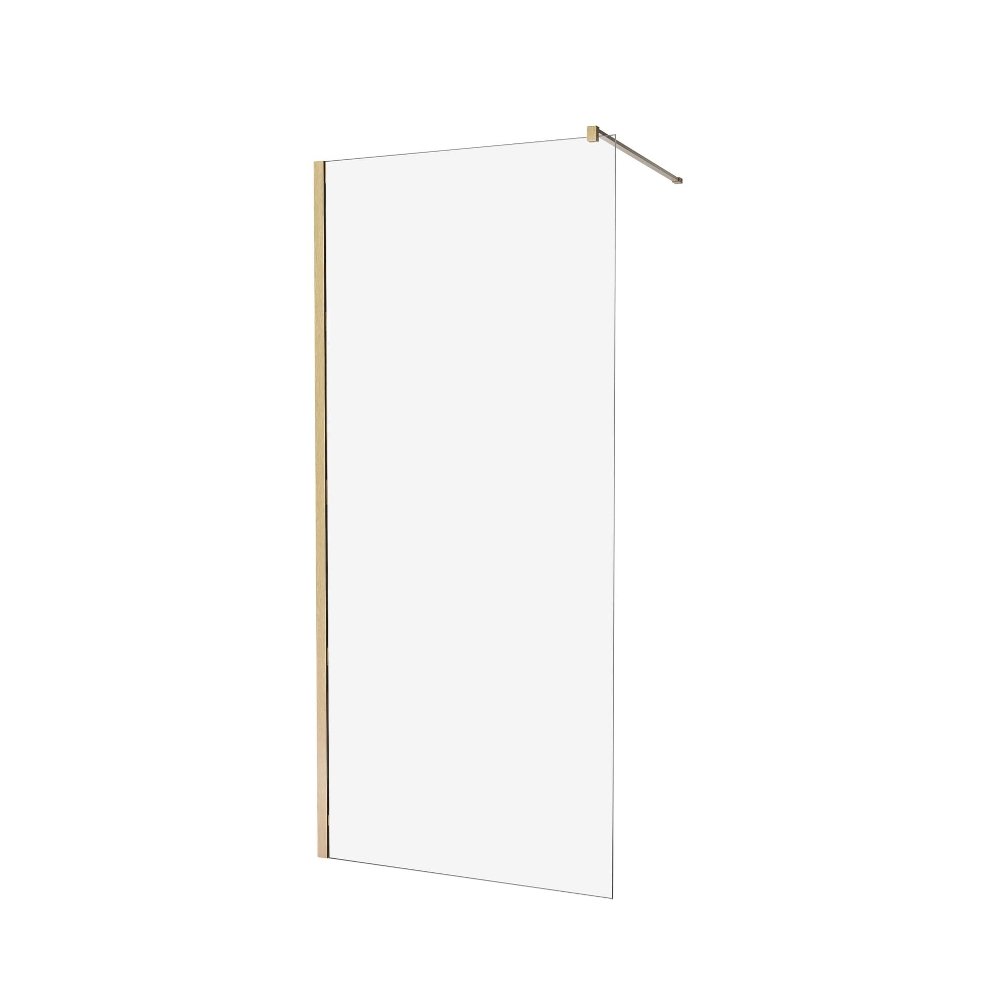 KABINA PRYSZNICOWA WALK-IN  GOLD BRUSHED OD MOBI WKIN120BG