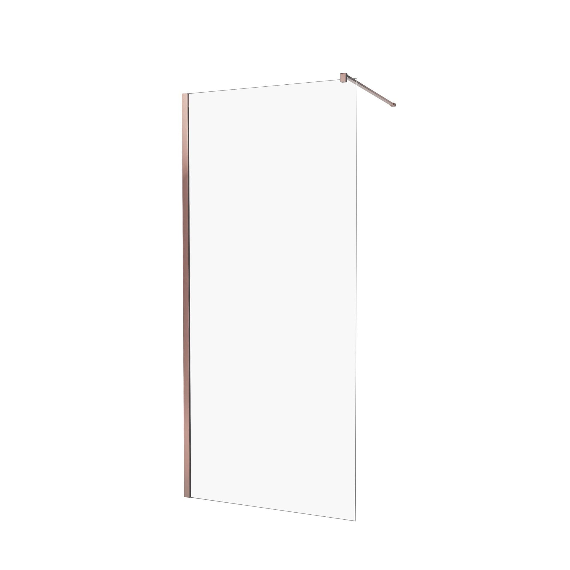 KABINA PRYSZNICOWA WALK-IN  COPPER BRUSHED OD MOBI WKIN90BC
