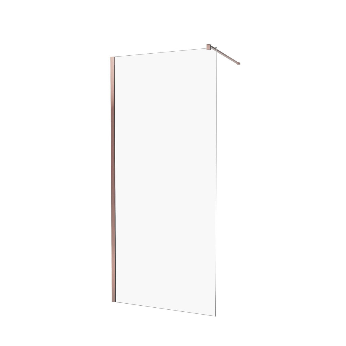 ŚCIANKA PRYSZNICOWA WALK-IN  COPPER BRUSHED OD MOBI WKIN100BC