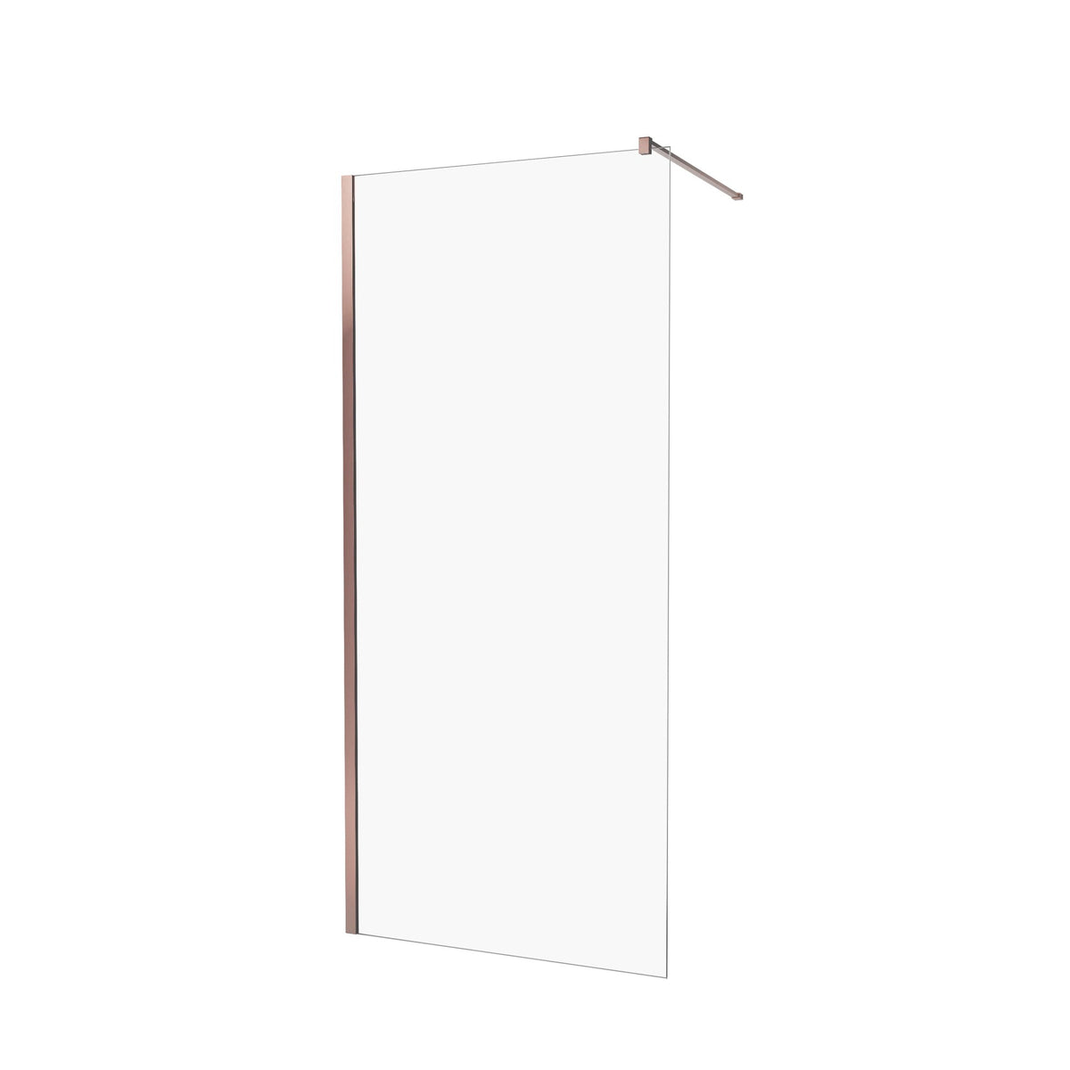 KABINA PRYSZNICOWA WALK-IN  COPPER BRUSHED OD MOBI WKIN110BC