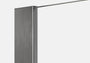 KABINA PRYSZNICOWA WALK-IN  GUNMETAL BRUSHED OD MOBI WKIN90BGR