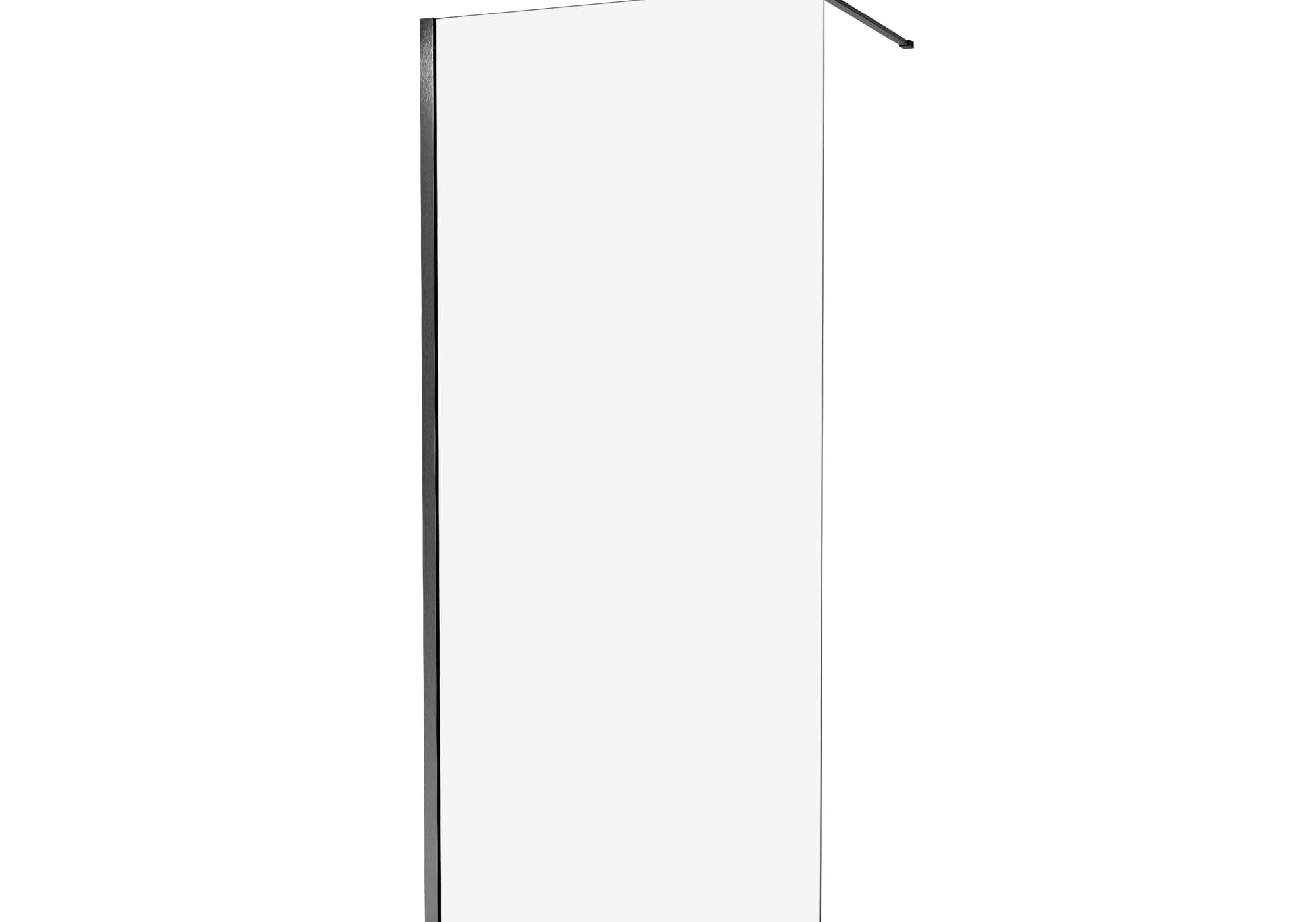 KABINA PRYSZNICOWA WALK-IN  GUNMETAL BRUSHED OD MOBI WKIN110BGR
