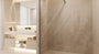 KABINA PRYSZNICOWA WALK-IN SPACE GUNMETAL BRUSHED OD MOBI SP10WKIN110GMB
