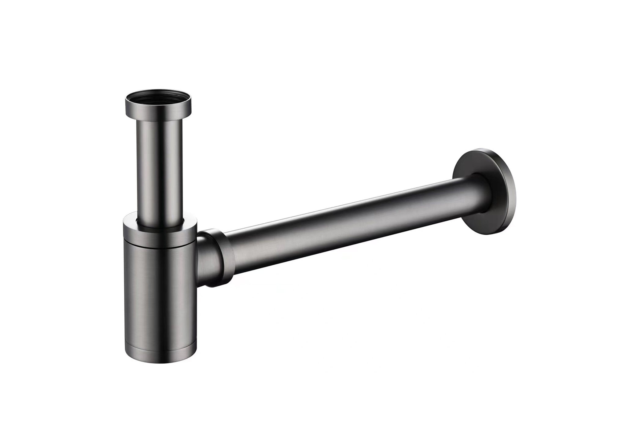 SYFON UMYWALKOWY DEKORACYJNY PREMIUM GUNMETAL BRUSHED OD MOBI GP1520GMB