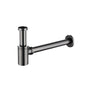 SYFON UMYWALKOWY DEKORACYJNY PREMIUM GUNMETAL BRUSHED OD MOBI GP1520GMB