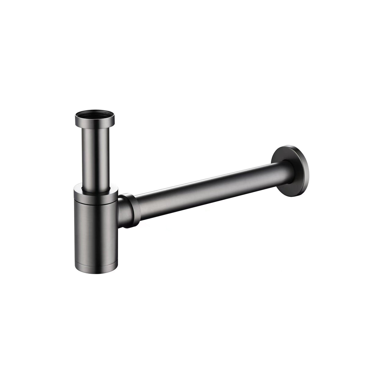 SYFON UMYWALKOWY DEKORACYJNY PREMIUM GUNMETAL BRUSHED OD MOBI GP1520GMB