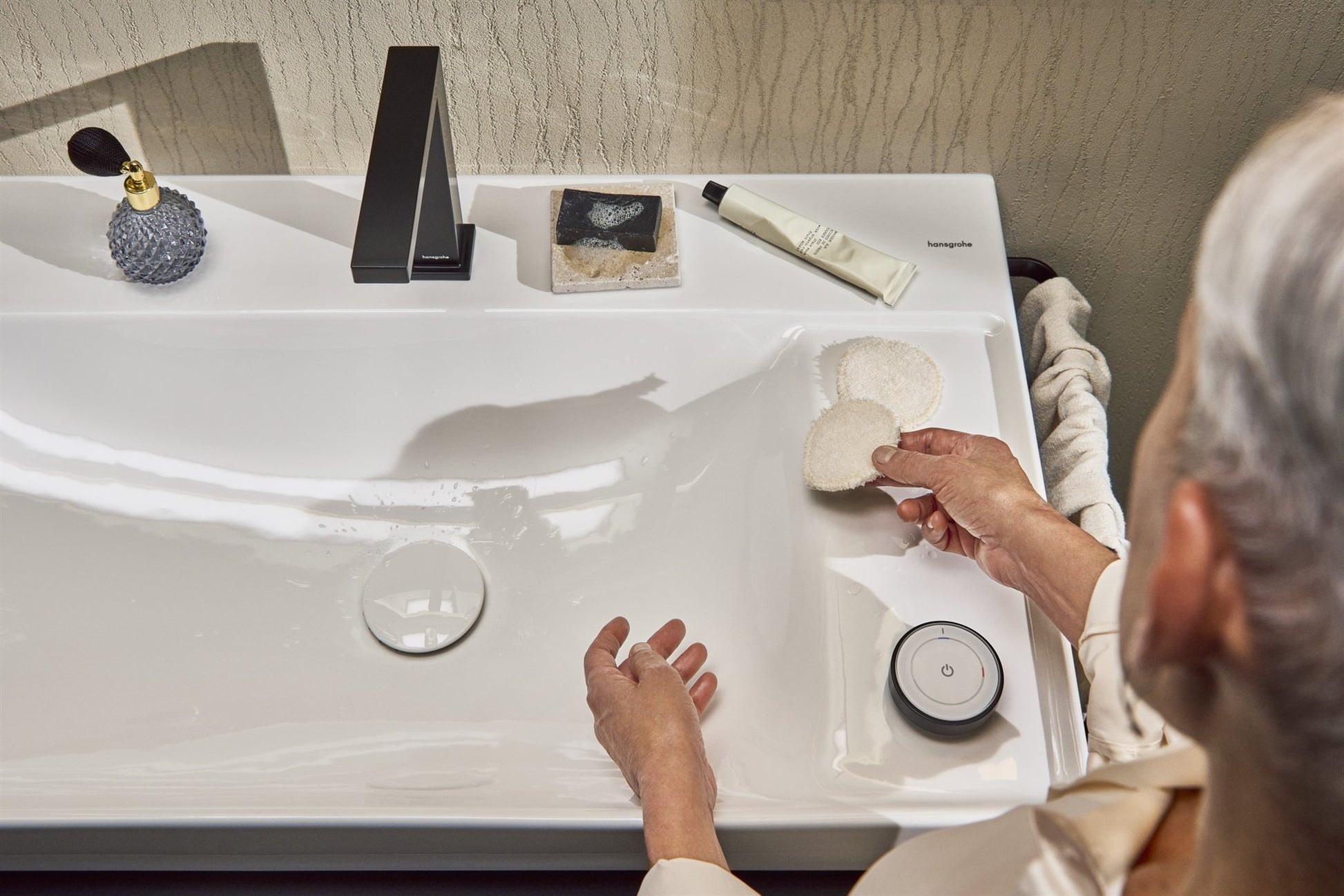 BATERIA BIDETOWA XELU Q OD HANSGROHE 61025450