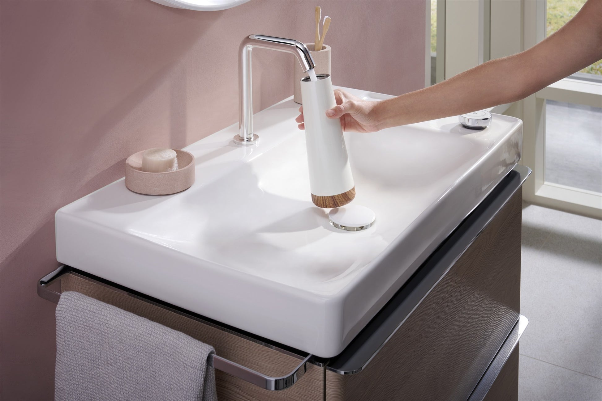 BATERIA BIDETOWA XELU Q OD HANSGROHE 61025450
