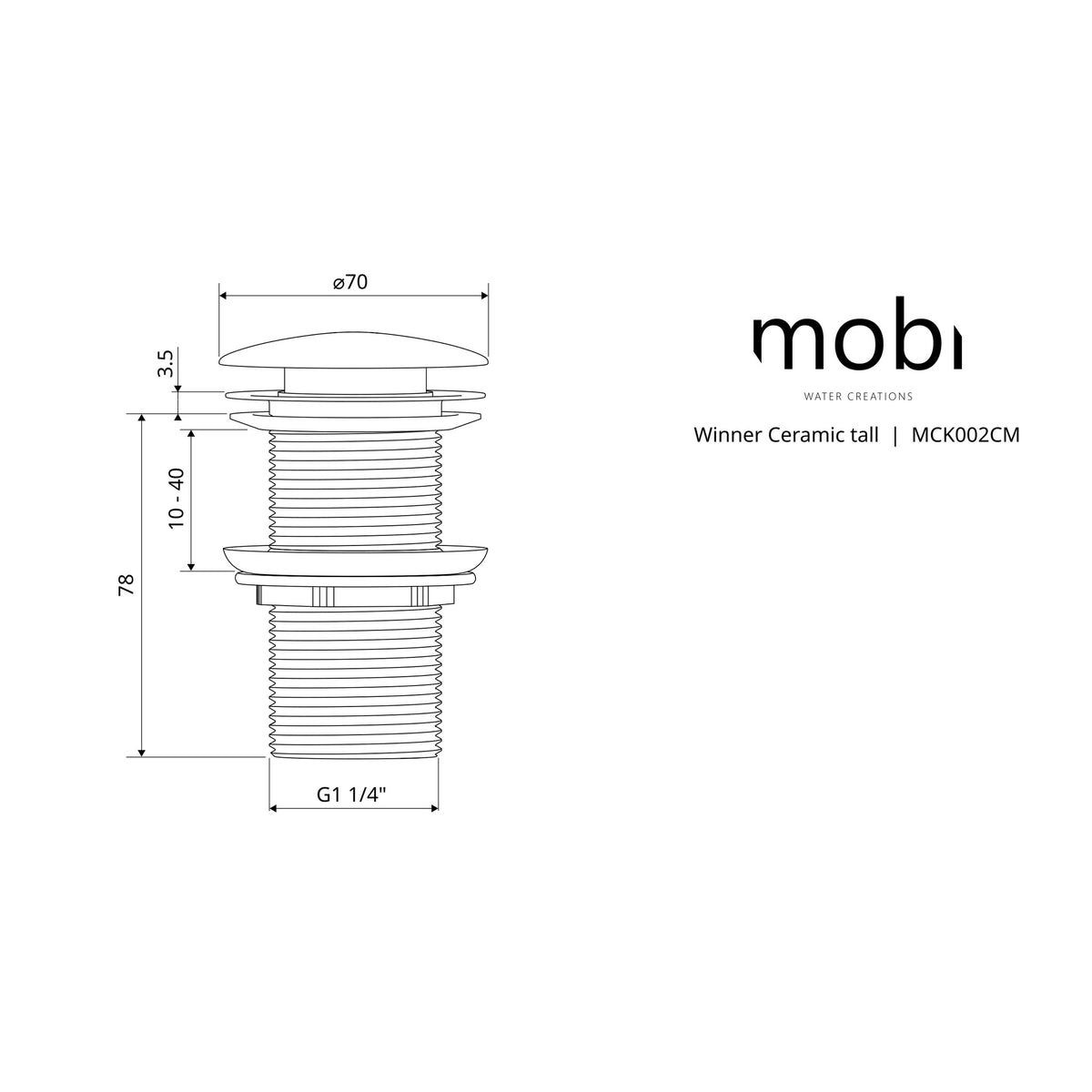 KOREK  WINNER OD MOBI MCK001