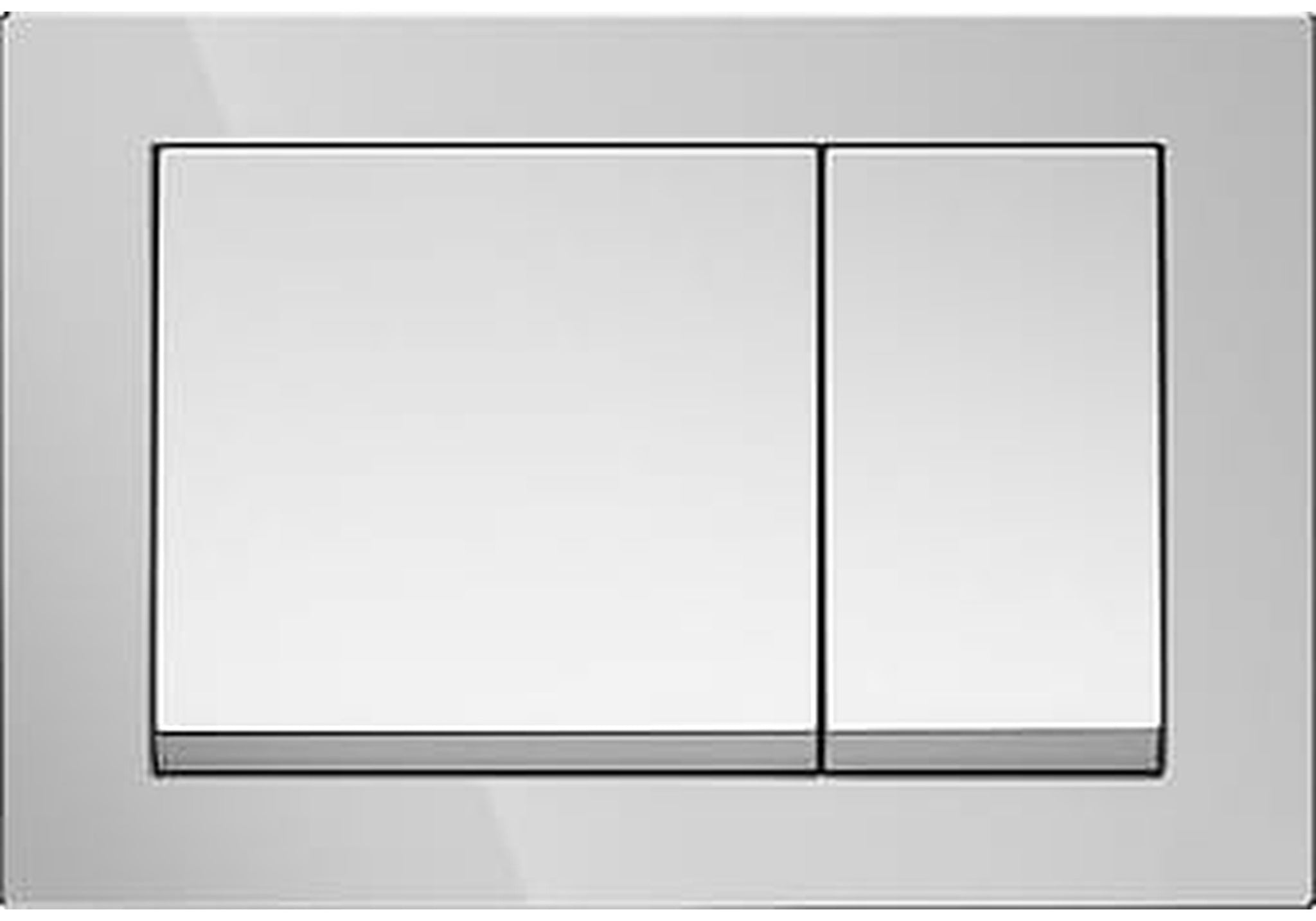 PRZYCISK DO STELAŻA PODTYNKOWEGO  MOBITECH CHROME OD MOBI MT-P-MT50-SQ-CH
