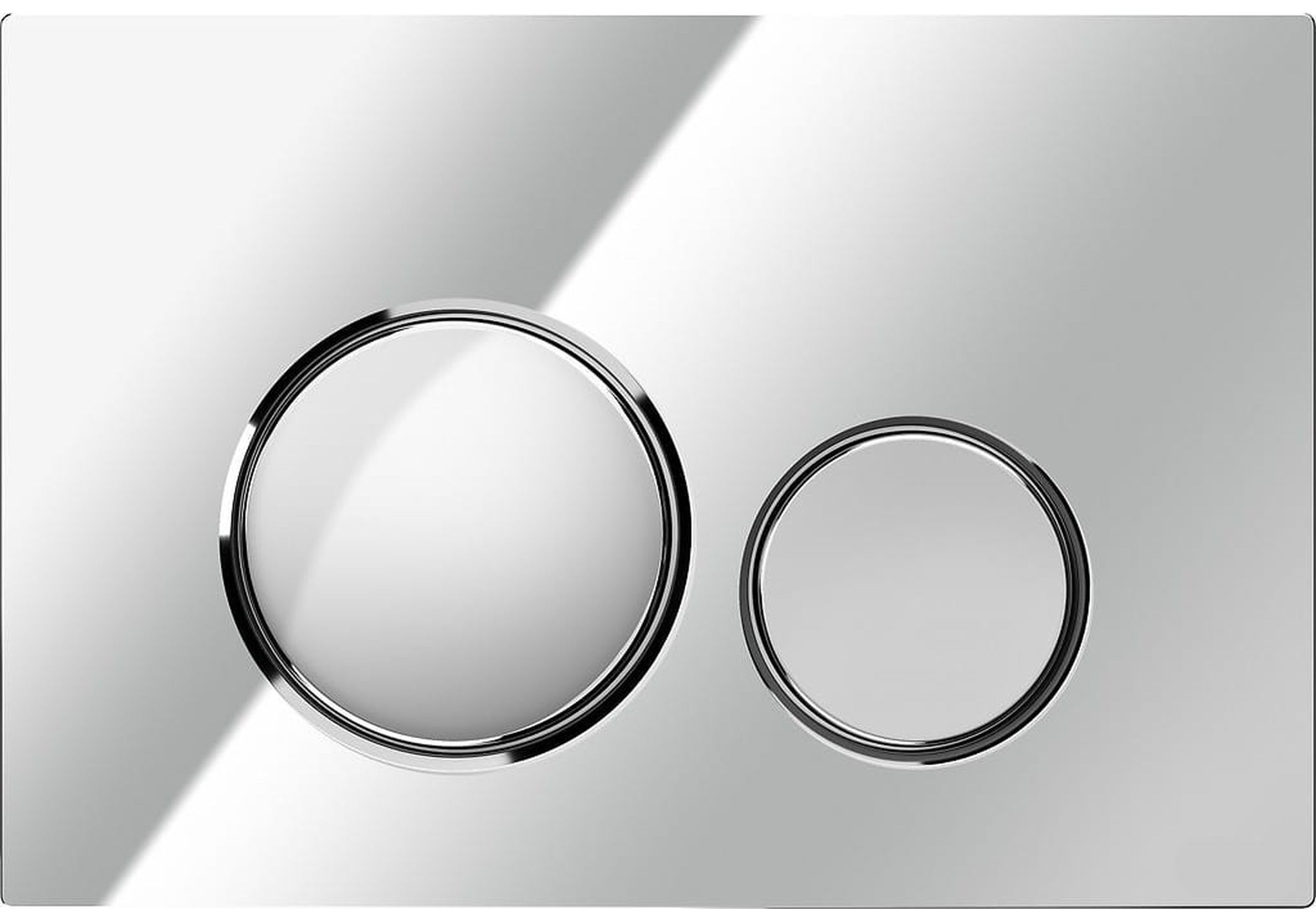 PRZYCISK DO STELAŻA PODTYNKOWEGO  MOBITECH CHROME OD MOBI MT-P-MT50-CR-CH