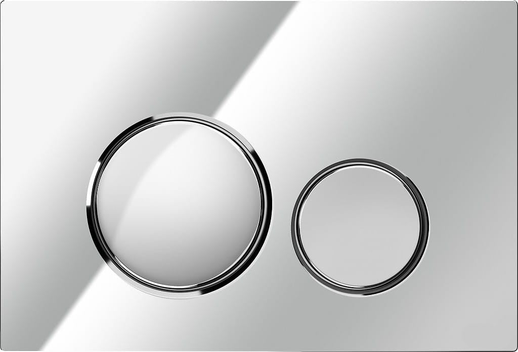 PRZYCISK DO STELAŻA PODTYNKOWEGO  MOBITECH CHROME OD MOBI MT-P-MT50-CR-CH