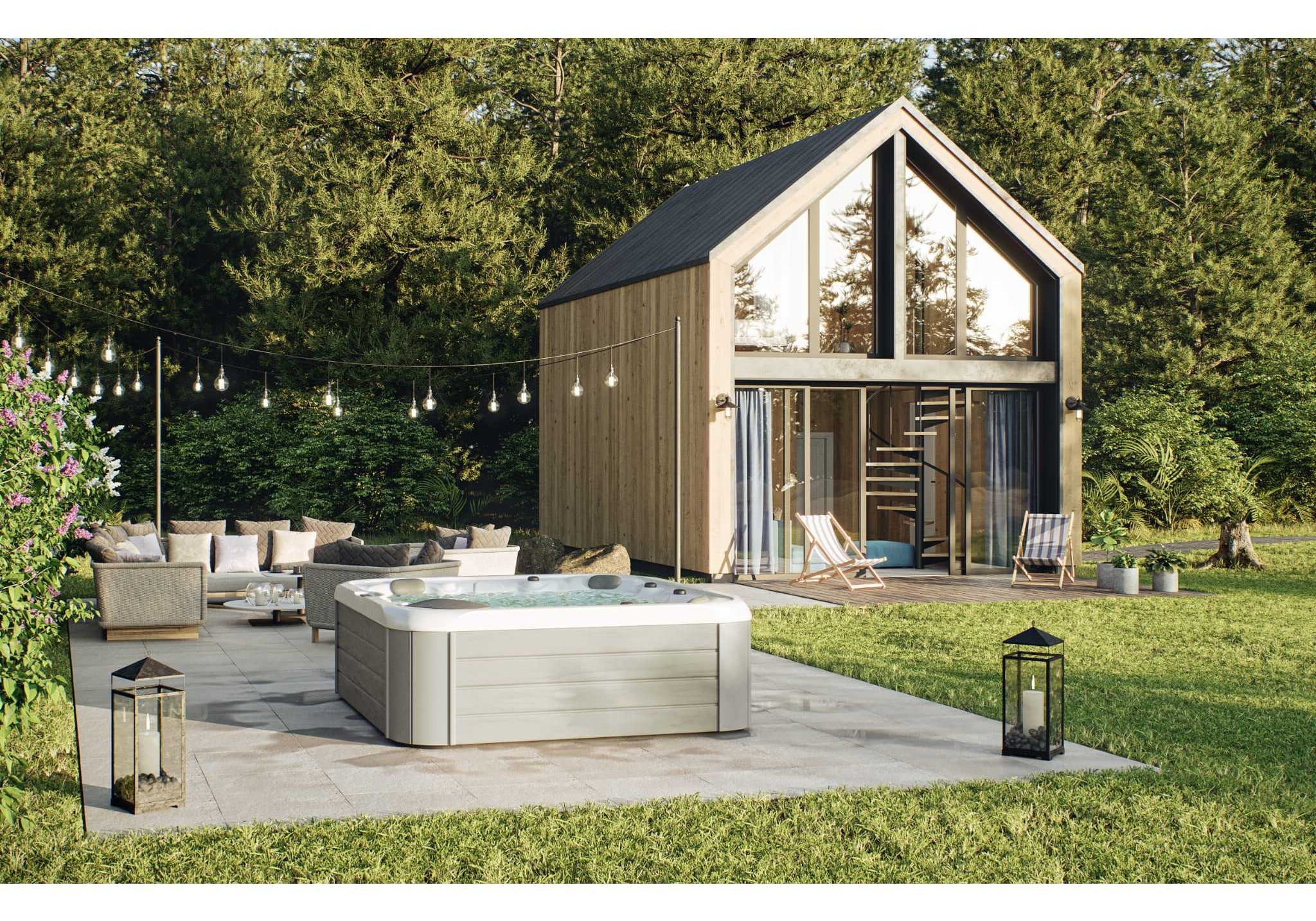 BASEN Z HYDROMASAŻEM 6 - OSOBOWY GENESIS SPA 2.0 OD HYDROWELL