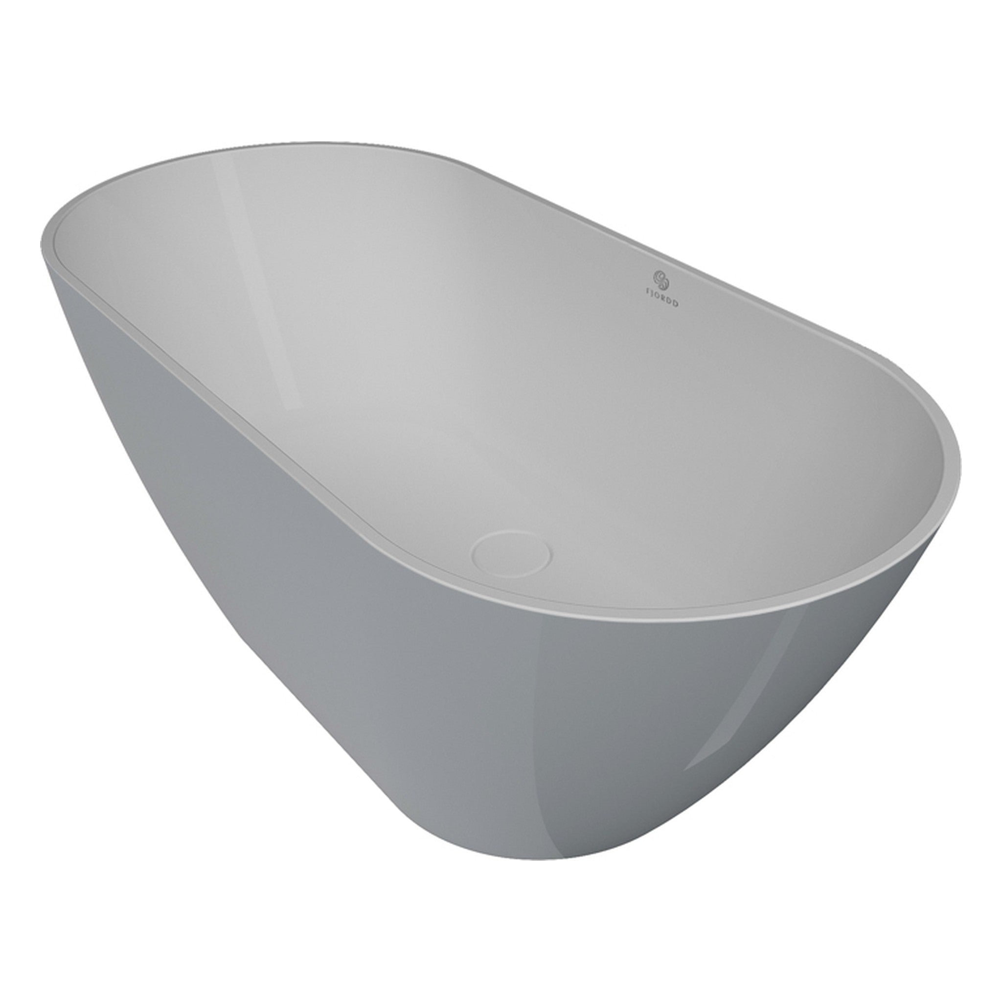 WANNA WOLNOSTOJĄCA SALMA SLUD-WHITE GLOSSY OD FJORDD BTFS00003C00G160F