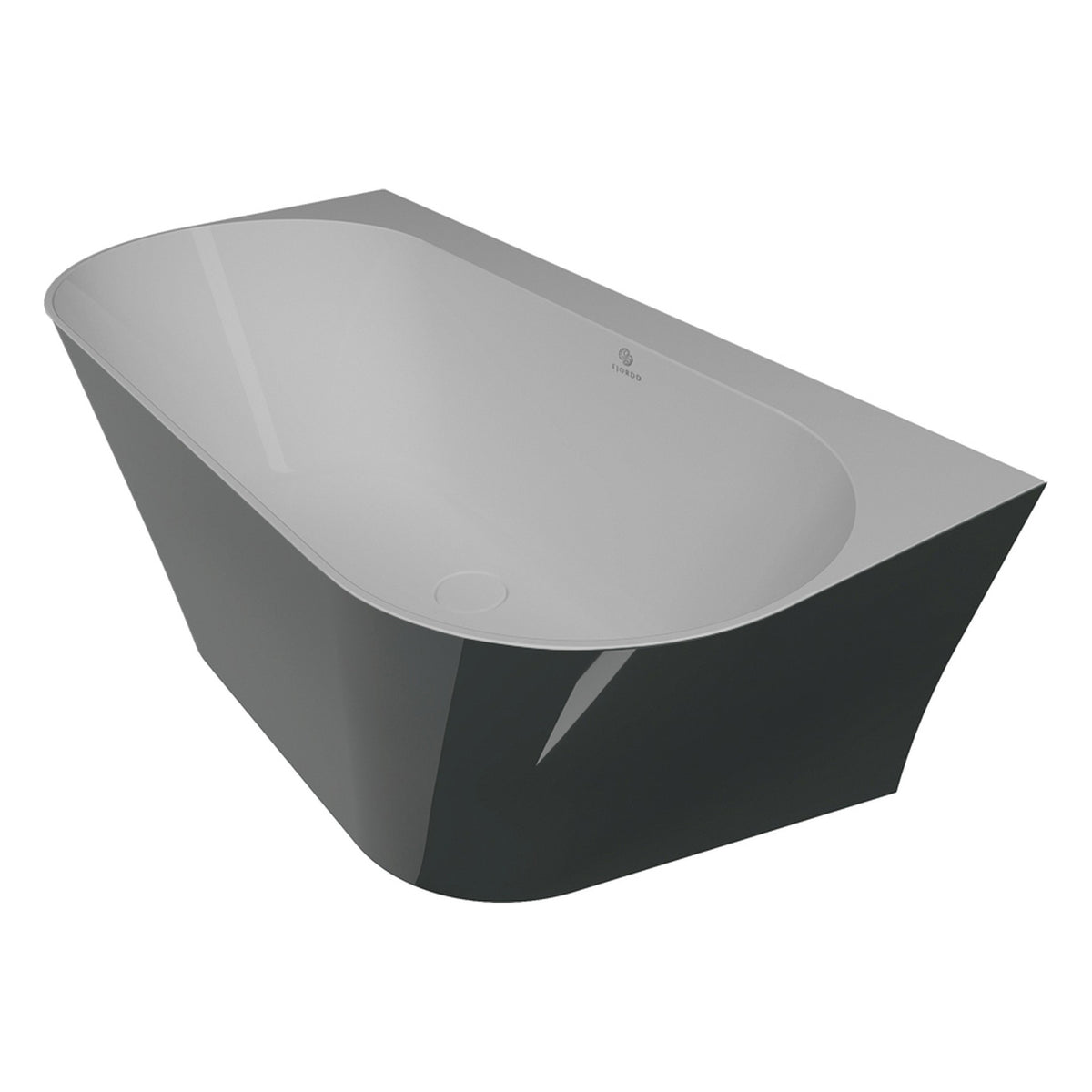 WANNA PRZYŚCIENNA RAMSA ROYK-WHITE GLOSSY OD FJORDD BTWM00004C00G140F