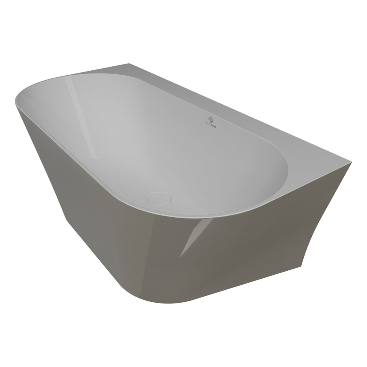 WANNA PRZYŚCIENNA RAMSA BUNES-WHITE GLOSSY OD FJORDD BTWM00004C00G180F