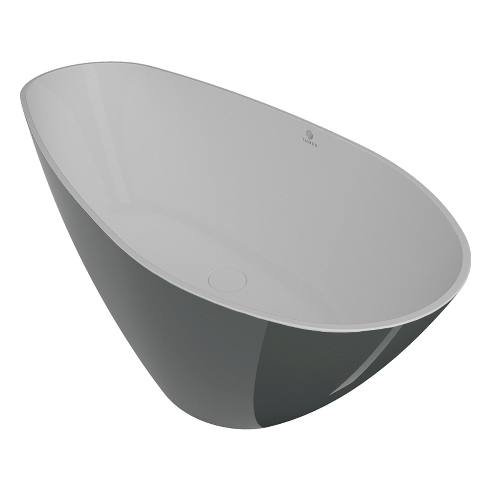 WANNA WOLNOSTOJĄCA SENJA ROYK-WHITE GLOSSY OD FJORDD BTFS00007C00G140F