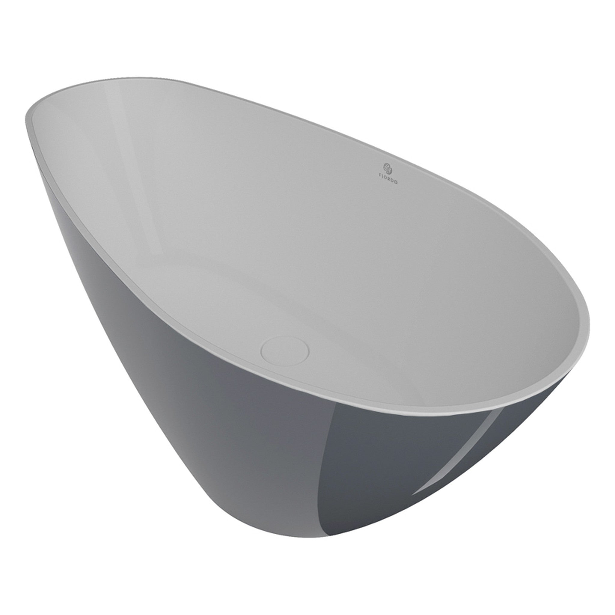 WANNA WOLNOSTOJĄCA SENJA MJOSA-WHITE GLOSSY OD FJORDD BTFS00007C00G150F