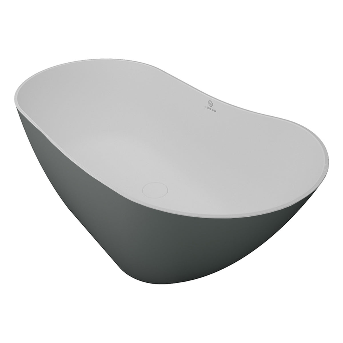WANNA WOLNOSTOJĄCA BOLSTAD ROYK-WHITE MATT OD FJORDD BTFS00005C00M140F