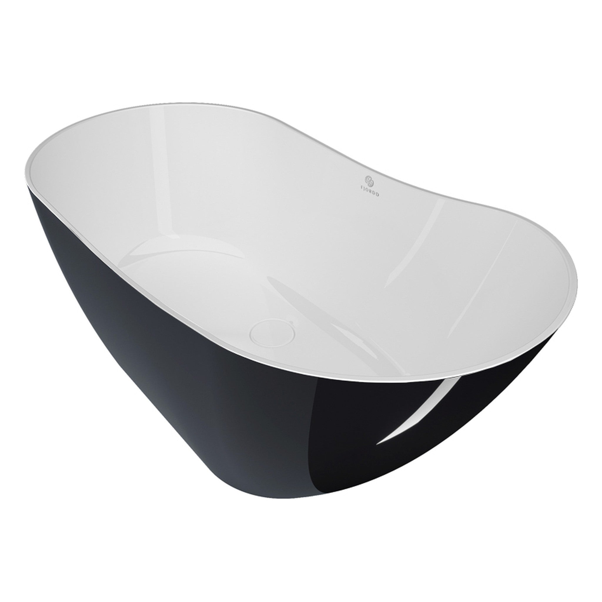 WANNA WOLNOSTOJĄCA BOLSTAD VANAD-WHITE GLOSSY OD FJORDD BTFS00005C00G120F