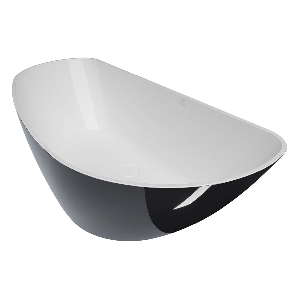 WANNA WOLNOSTOJĄCA FJORD VANAD-WHITE GLOSSY OD FJORDD BTFS00008C00G120F