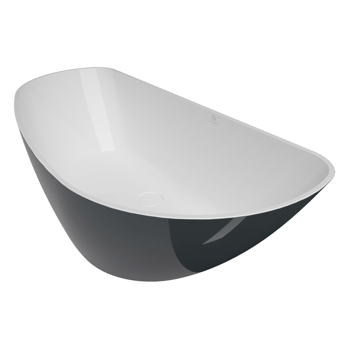 WANNA WOLNOSTOJĄCA FJORD SKALA-WHITE GLOSSY OD FJORDD BTFS00008C00G130F