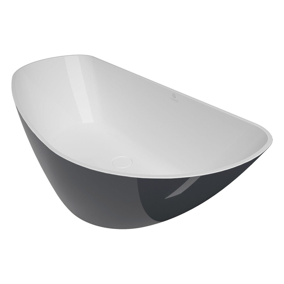 WANNA WOLNOSTOJĄCA FJORD MJOSA-WHITE GLOSSY OD FJORDD BTFS00008C00G150F