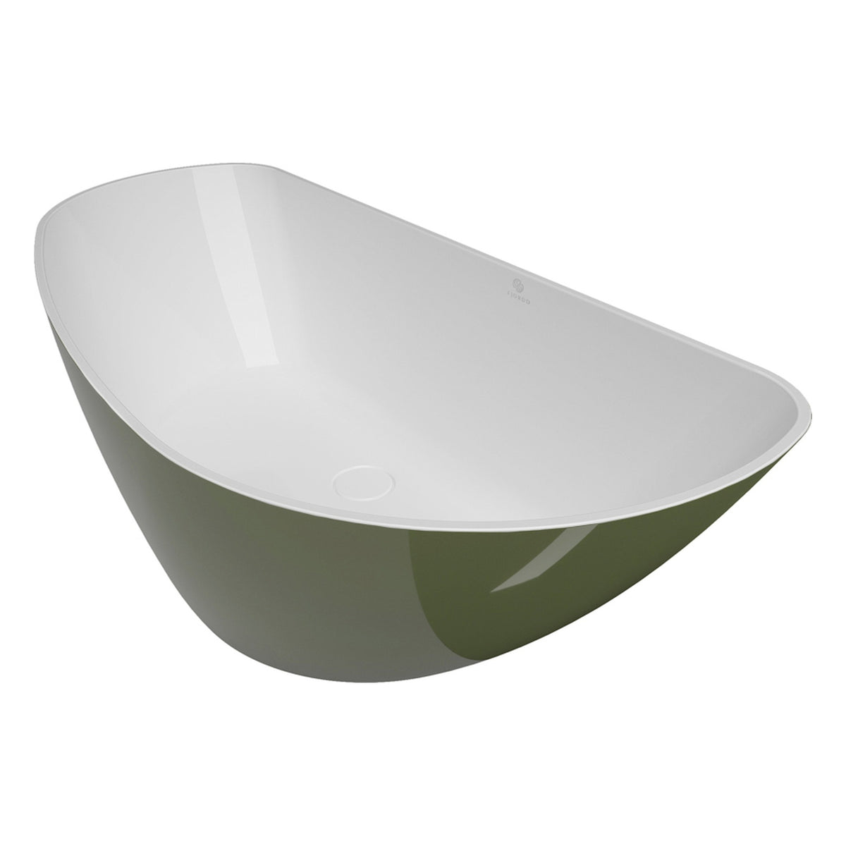 WANNA WOLNOSTOJĄCA FJORD OLIVIN-WHITE GLOSSY OD FJORDD BTFS00008C00G190F