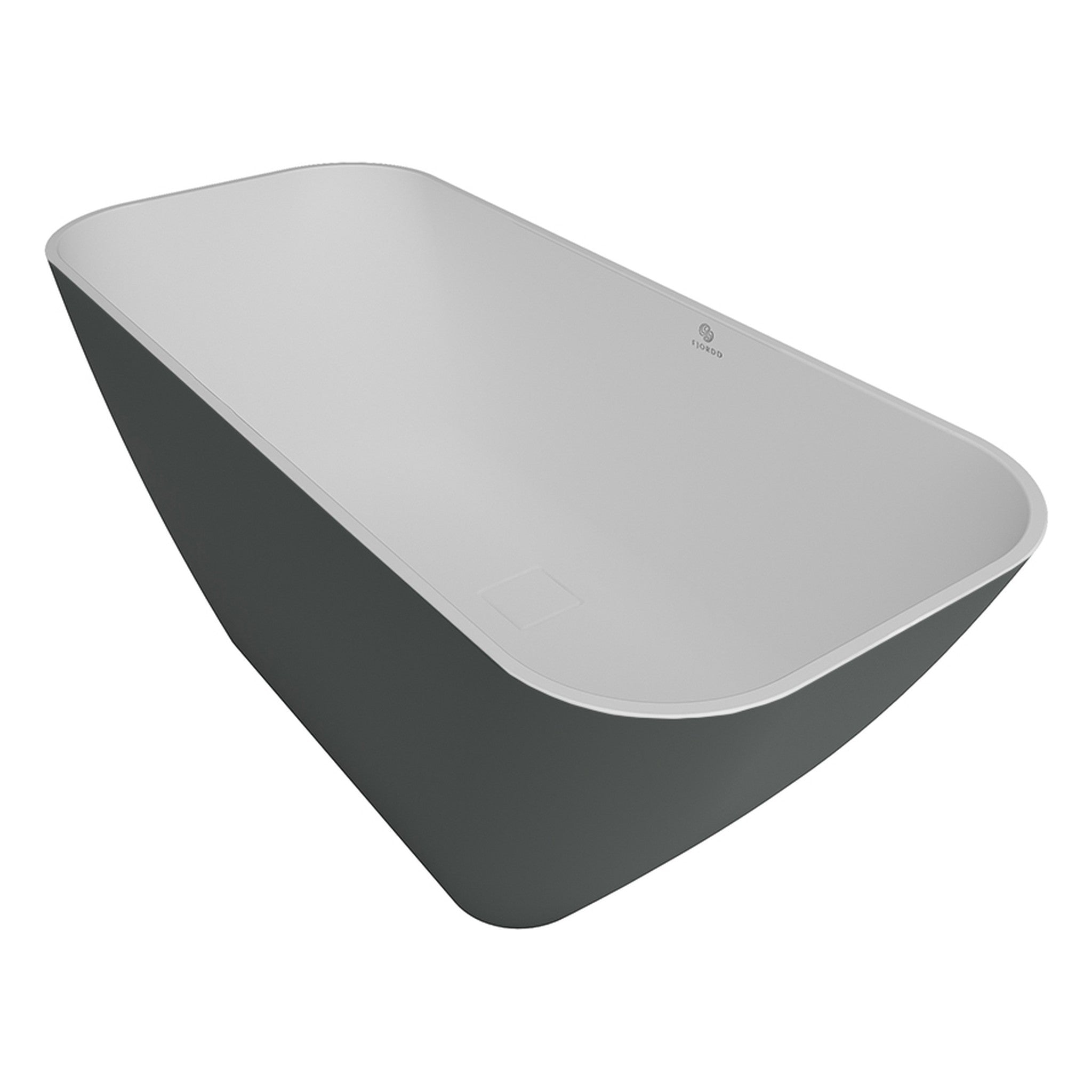WANNA WOLNOSTOJĄCA SIDU ROYK-WHITE MATT OD FJORDD BTFS00006C00M140F