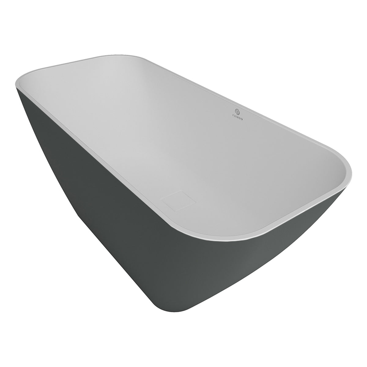WANNA WOLNOSTOJĄCA SIDU ROYK-WHITE MATT OD FJORDD BTFS00006C00M140F