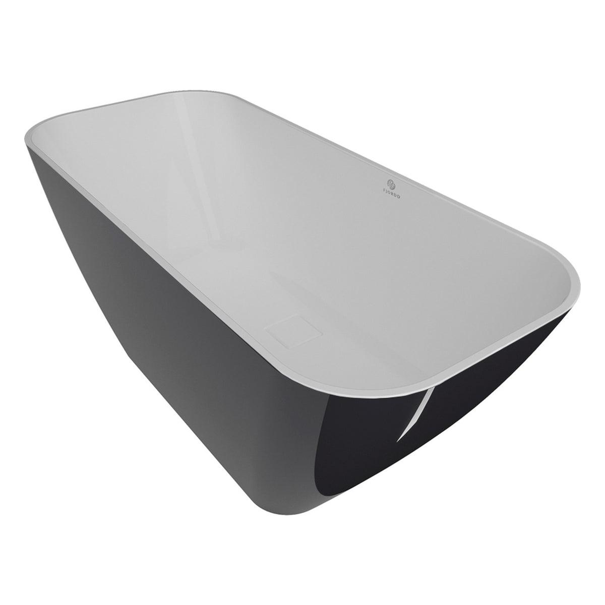 WANNA WOLNOSTOJĄCA SIDU VANAD-WHITE GLOSSY OD FJORDD BTFS00006C00G120F