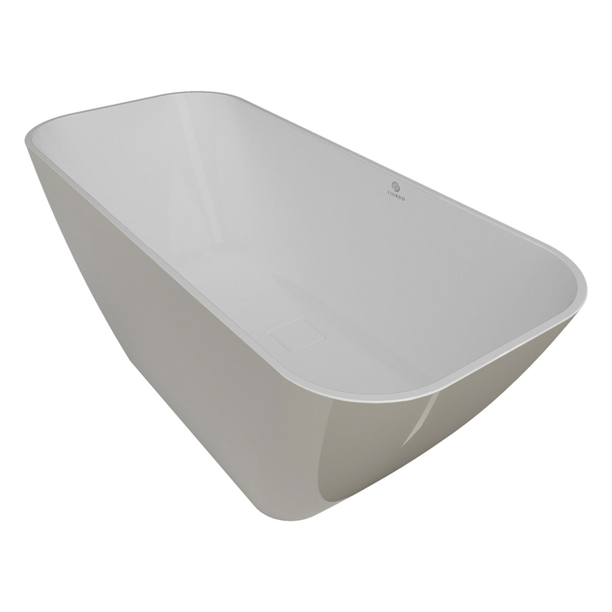 WANNA WOLNOSTOJĄCA SIDU BUNES-WHITE GLOSSY OD FJORDD BTFS00006C00G180F