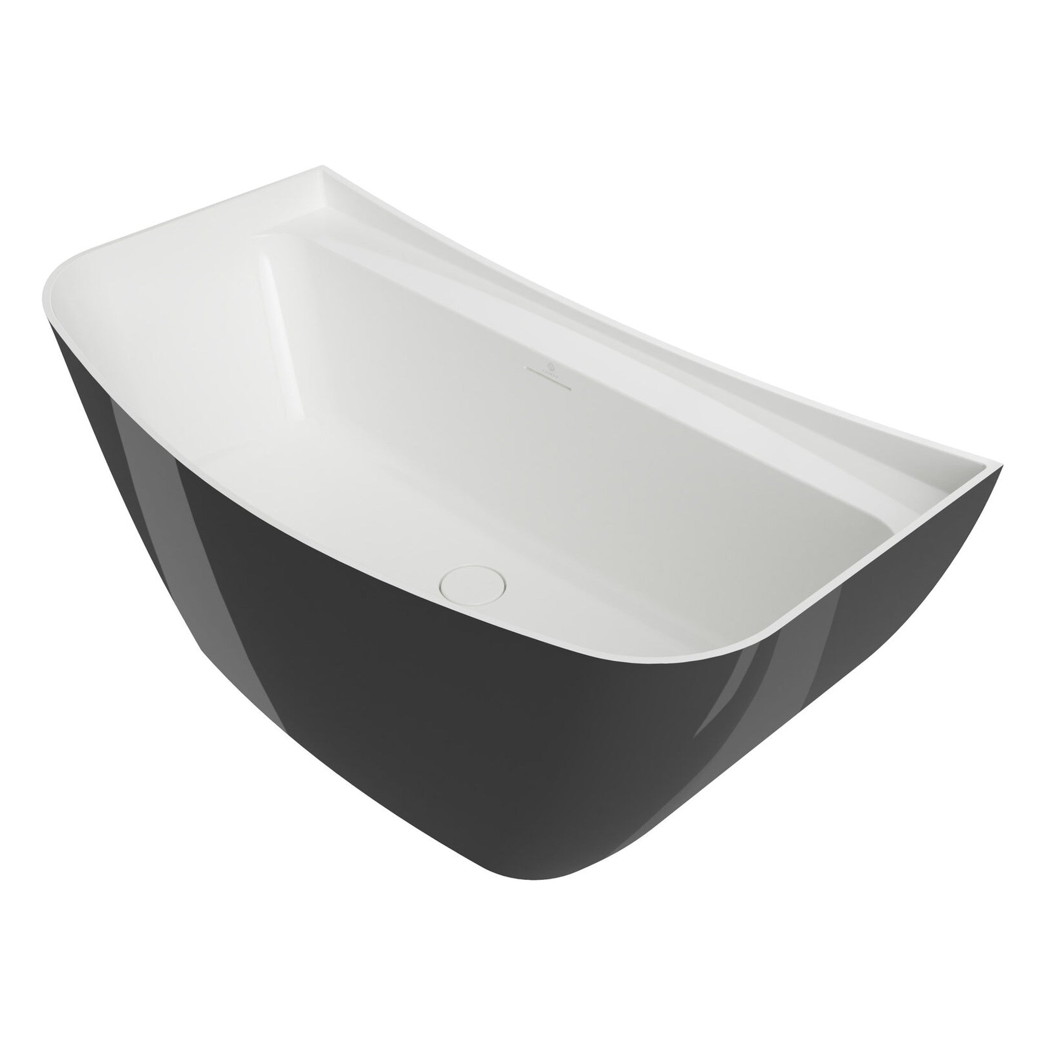 WANNA PRZYŚCIENNA HARDA VANAD-WHITE GLOSSY OD FJORDD BTWM00070C00G120F