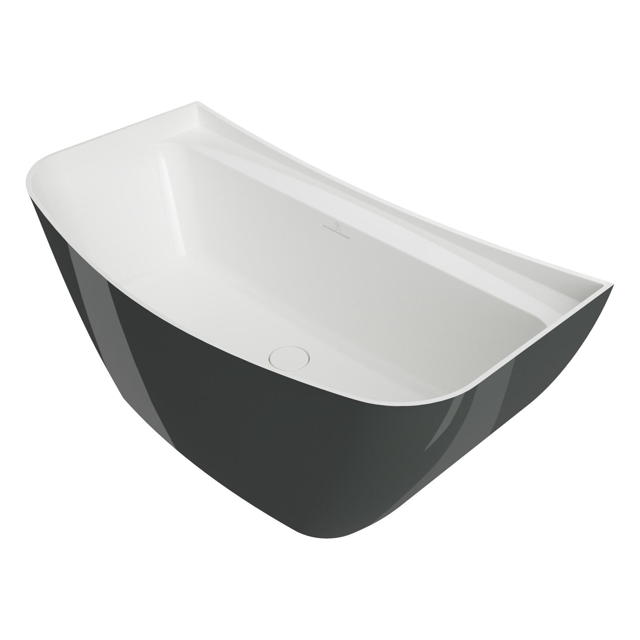 WANNA PRZYŚCIENNA HARDA ROYK-WHITE GLOSSY OD FJORDD BTWM00070C00G140F