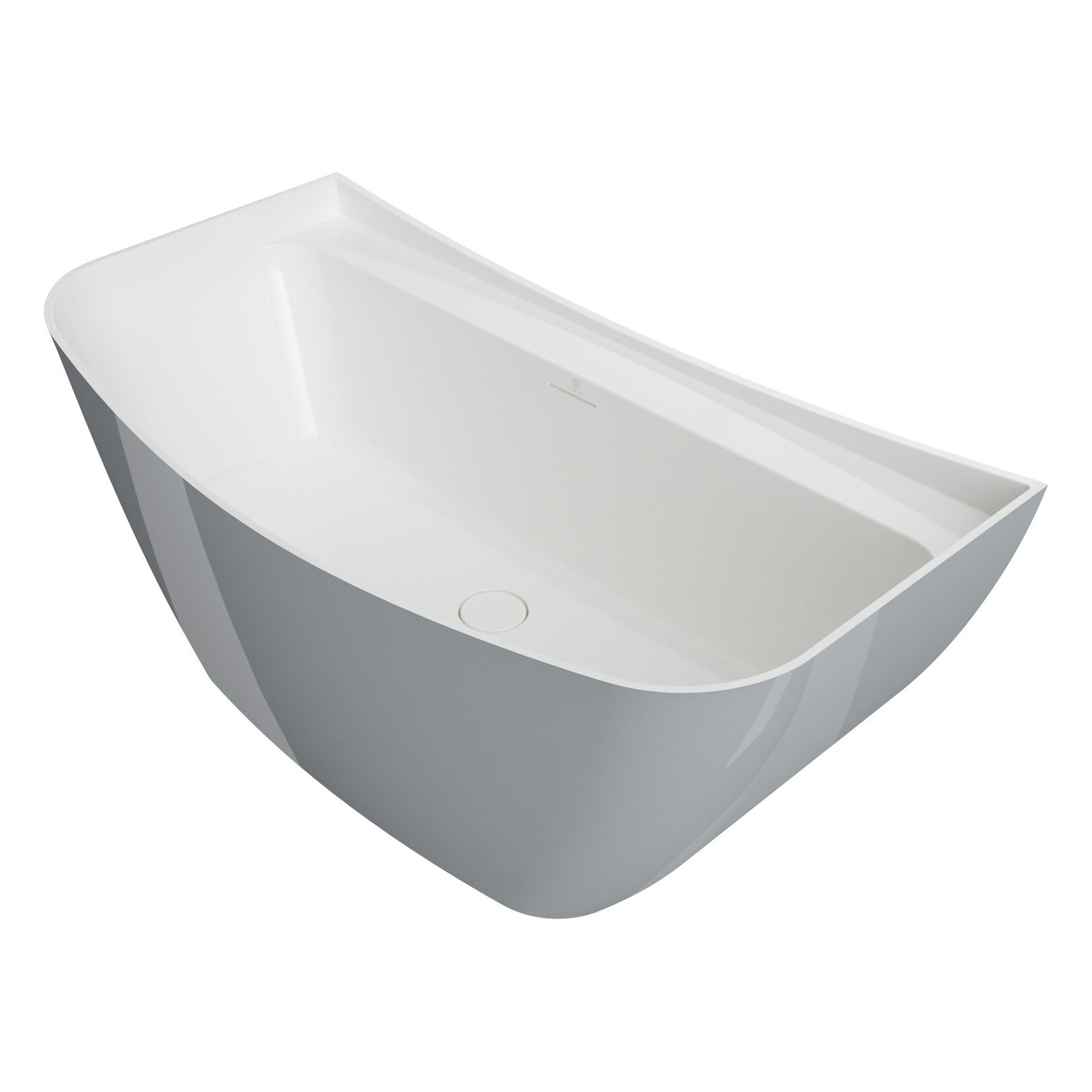 WANNA PRZYŚCIENNA HARDA SLUD-WHITE GLOSSY OD FJORDD BTWM00070C00G160F