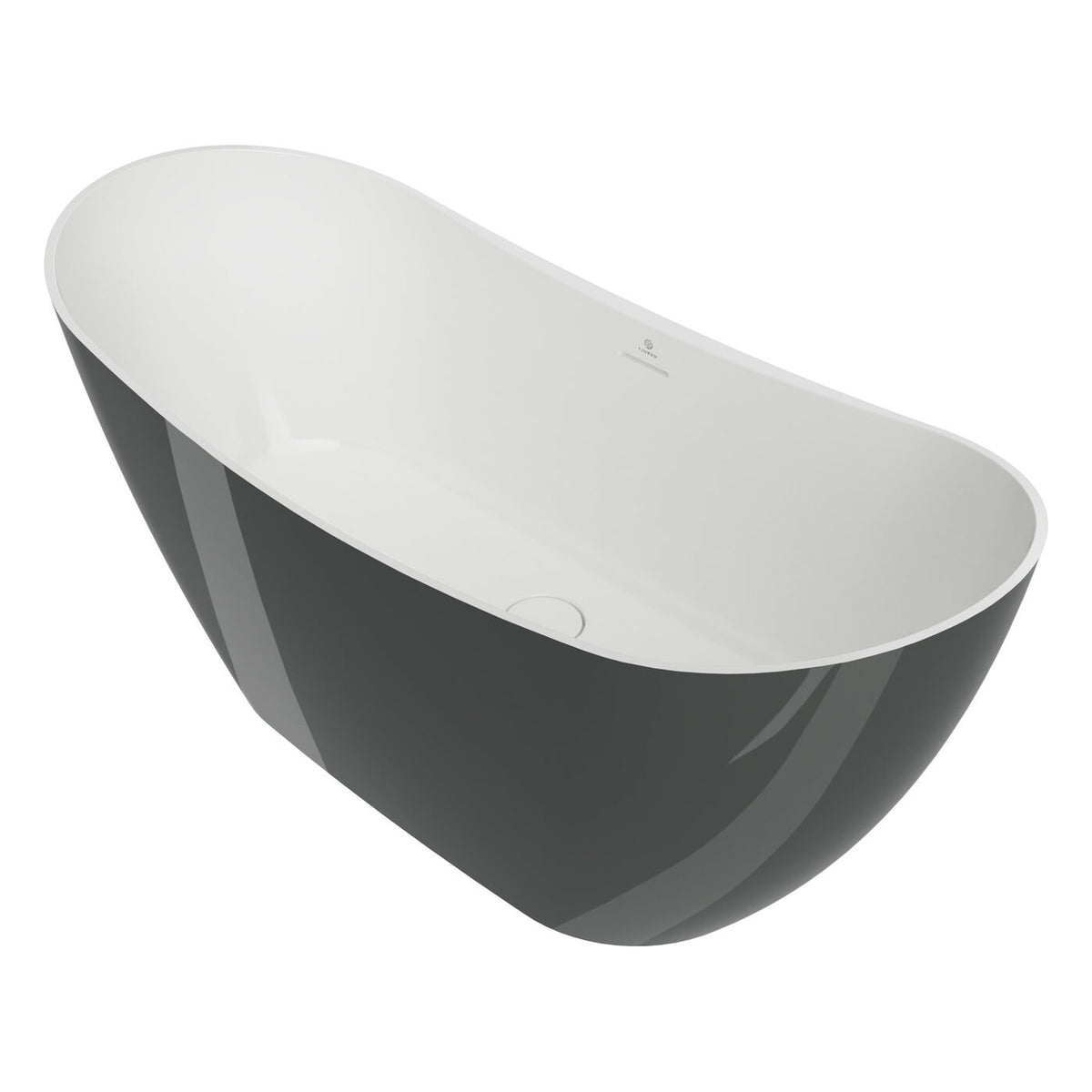 WANNA WOLNOSTOJĄCA SOGNE ROYK-WHITE GLOSSY OD FJORDD BTFS00072C00G140F