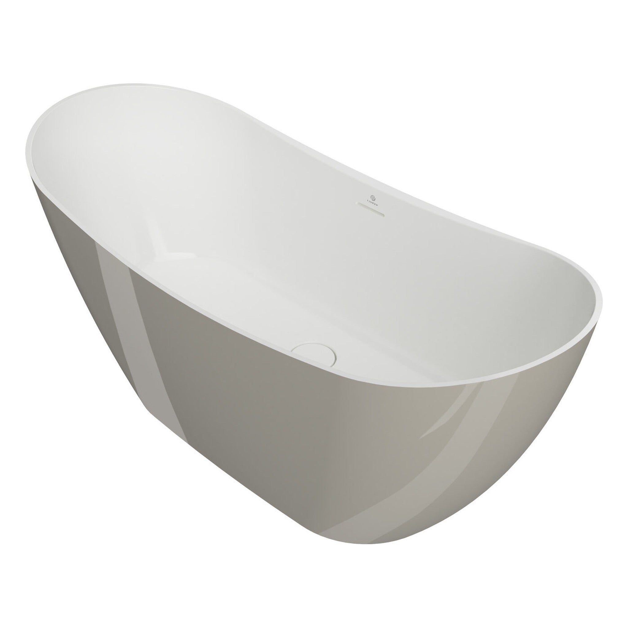 WANNA WOLNOSTOJĄCA SOGNE BUNES-WHITE GLOSSY OD FJORDD BTFS00072C00G180F