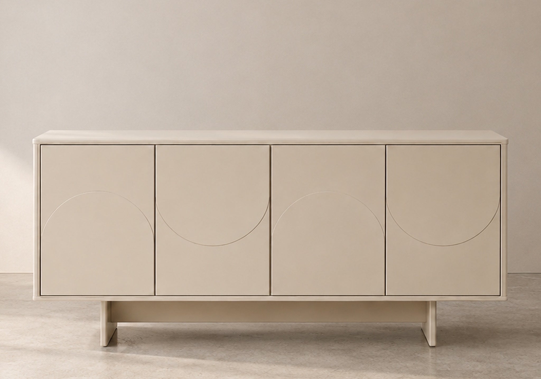 KOMODA TOMRA DO SALONU LAKIEROWANA W KOLORZE KASZMIR OD MAXLIVING