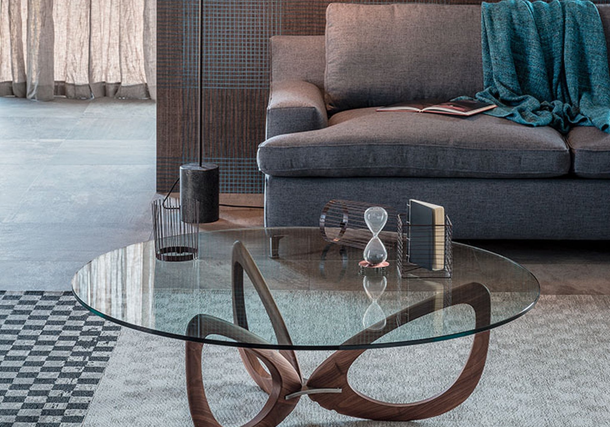 STOLIK KAWOWY STOLIK HELIX OD CATTELAN ITALIA