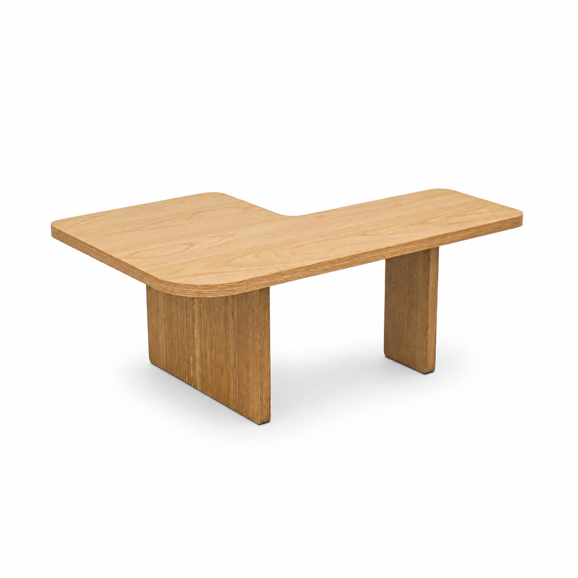 STOLIK KAWOWY FORNIROWANY DĄB NATURALNY TALIE OAK OD MAXLIVING