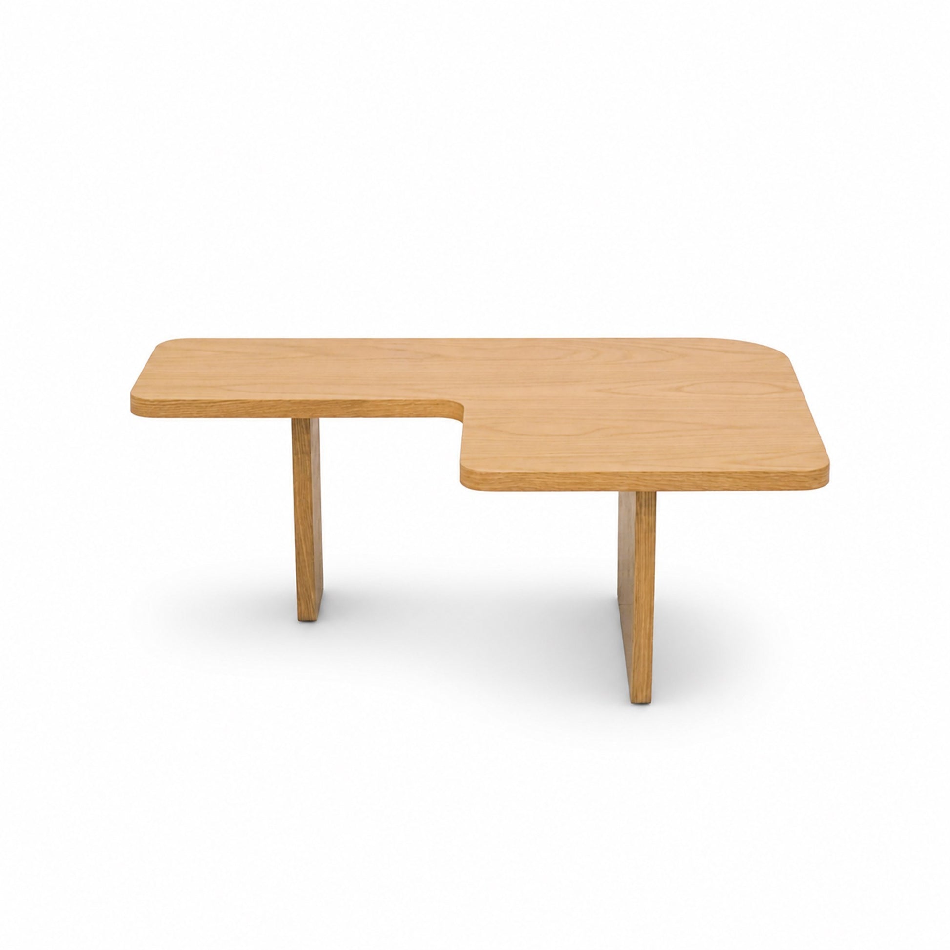 STOLIK KAWOWY FORNIROWANY DĄB NATURALNY TALIE OAK OD MAXLIVING