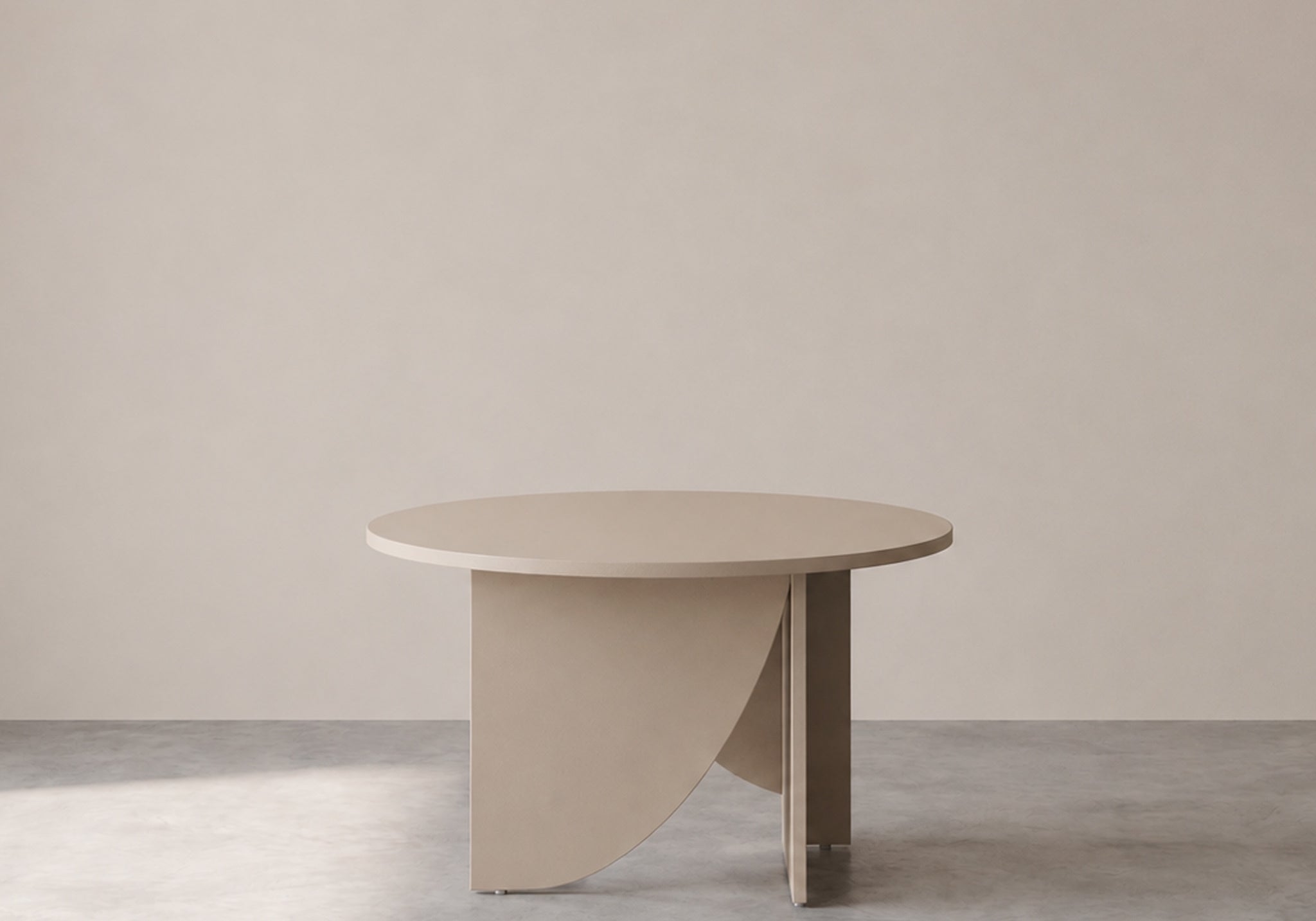STOLIK KAWOWY ELMO LARGE W KOLORZE TAUPE OD MAXLIVING