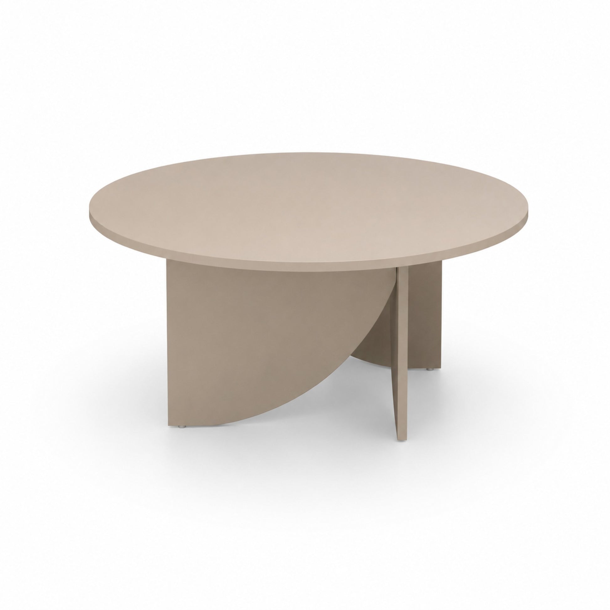 STOLIK KAWOWY ELMO LARGE W KOLORZE TAUPE OD MAXLIVING
